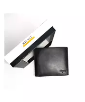 Migant Design Leather wallet black