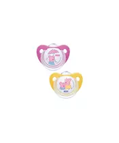 NUK SIL SOOTHER S2 (PEPPA GIRL) 2/B