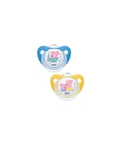 NUK SIL SOOTHER S3 (PEPPA BOY) 2/BO