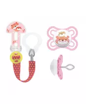 MAM PERFECT 2-6+ CLIP IT PINK
