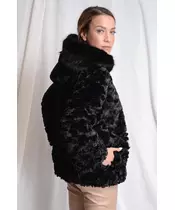 Hooded short Fur