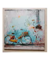 Bicycles, Printed painting(framed)