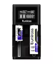 Uniross UCX004 Smart Charger Compact with LCD Screen