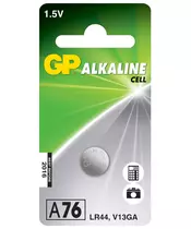GP Alkaline Button Cell 1.5V LR44 1pc 656.203UK