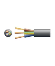 Mercury 3 Core Mains Cable 10A 1.0mm 50m 804.345UK