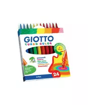 Giotto Turbo Color Μαρκαδόροι Ζωγραφικής Λεπτοί σε 24 Χρώματα