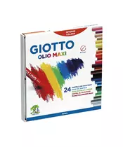 Giotto Λαδοπαστέλ Olio Maxi 24 Χρωμάτων