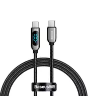 Baseus Cable USB-C to USB-C Display  Braided PD100W 1.0m Black