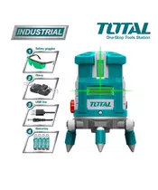 Total TLL305205 Αυτορυθμιζόμενο Γραμμικό Αλφάδι Laser Πράσινης Δέσμης 0-30m