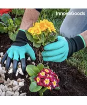 InnovaGoods Γάντια Εργασίας Κηπουρικής με Νύχια για Σκάψιμο V0100991