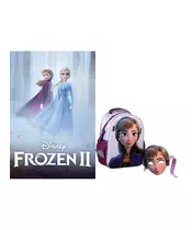 Τσάντα Νηπιαγωγείου Frozen 2 Anna και αποσπώμενη μάσκα