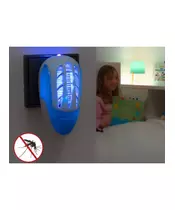 Αντικουνουπική Συσκευή Πρίζας Σπιτίου με Υπερώδες Φώς LED V0101141 &#8211; Innovagoods