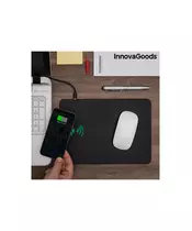 Mousepad 2 σε 1 Ασύρματος φορτιστής σε μαύρο χρώμα – InnovaGoods