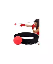 Μπάλα Γυμναστικής για την εξάσκηση των αντανακλαστικών σε κόκκινο χρώμα &#8211; Aria Trade