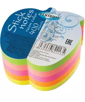 Stick notes APPLE 73*70mm 400 sheets (5 neon col.)