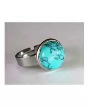 Turquoise Natural Gemstone Ring