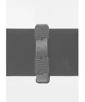 Leather Handmade Men's Bracelet "Black -4"