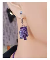 Earrings "Purple 1"