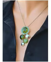 Necklace "Fantastic Green"