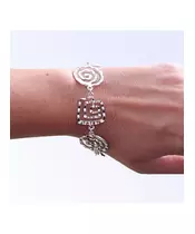 Silver Bracelet "Spiral" (S925)