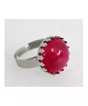 "Sweet Pink" Resin Art Ring