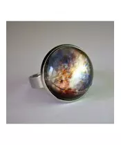 "Galaxy" Resin Art Ring