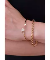 "Golden heart" Bracelet