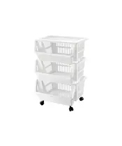 Tontarelli trolley with 3 open baskets