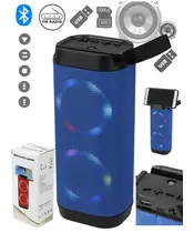 Bluetooth Speaker Portable With LED Light Blue BB20City