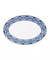 Porcel Blue Legacy Oval Platter