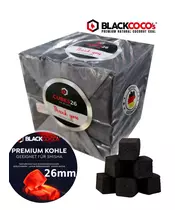 Charcoal Coconut BlackCocos 1kg Coal for Shisha