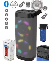 Bluetooth Speaker Portable With LED Light Grey BB20City