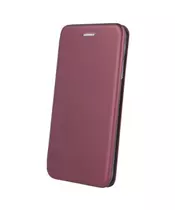 Oval Stand Book Δερματίνης Μπορντό Samsung S21 FE - Mobile Case