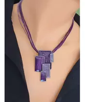 Necklace "Purple 1"