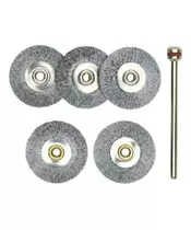 Wheels Stainless Steel Set 22mm (5 Pieces)