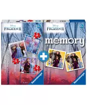 Ravensburger Παιδικό Puzzle + Παιχνίδι Μνήμης Frozen 2 110pcs για 4+ Ετών