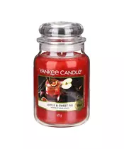 Yankee Candle - Apple and Sweet Fig Large Jar (110-150 Hours)