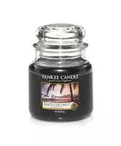 Yankee Candle – Black Coconut Medium Jar (65-75 Hours)