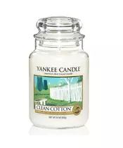 Yankee Candle - Clean Cotton Large Jar (110-150 Hours)