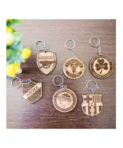 Customized Sports Wooden Keyrings