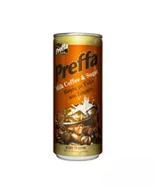 case of 24 cans of PREFFA COFFEE MILK & SUGAR 240ml