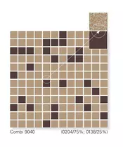 Ceramic Mosaic Stones Combi 9040