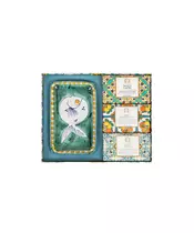 Casa Amalfi: Luxury Artisanal Soap Gift Set Green Maiolica