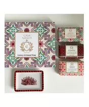 Casa Amalfi: Luxury Artisanal Soap Gift Set Pink Maiolica