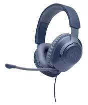 JBL Quantum 100, Over-Ear Wired Gaming Headset (Blue)