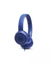 JBL Tune 500, OnEar Universal Headphones 1-button Mic/Rem (Blue)