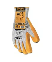 INGCO Γάντια Εργασίας Υψηλής Αντοχής στην Κοπή Νo2 HGCG08-XL