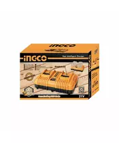INGCO Διπλός Φορτιστής P20S για Μπαταρίες Εργαλείων 20V FCLI2024