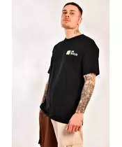 T-shirt with ''Lone Traveller'' logo in black