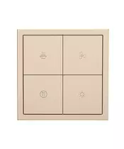 HDL Panel Smart Tile Series 8 Button Champgn Gold